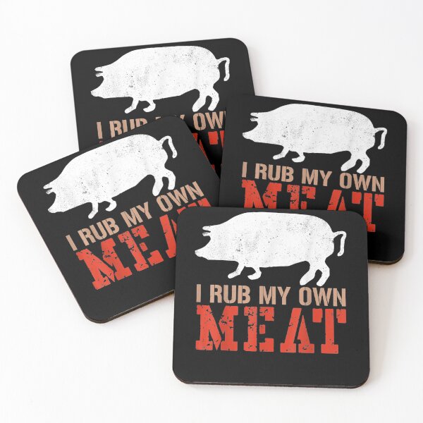 Item preview, I Rub My Own Meat Funny Cooking Chef  designed and sold by aguilaro.