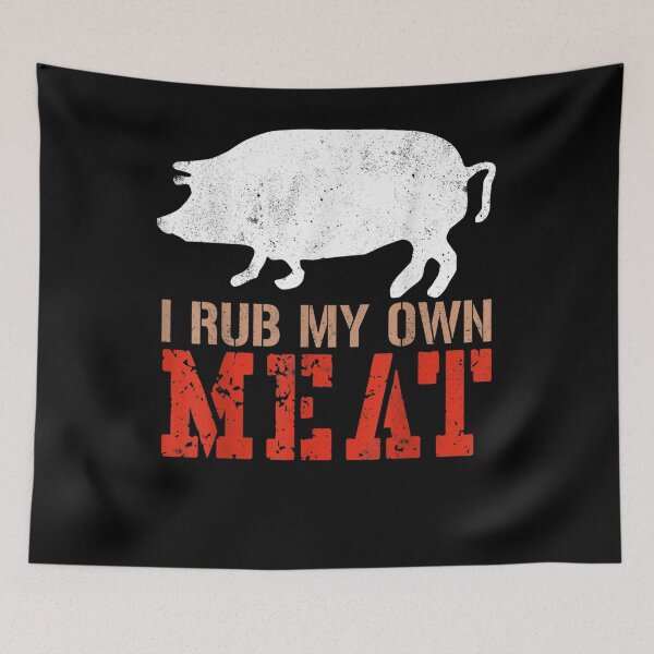 Item preview, I Rub My Own Meat Funny Cooking Chef  designed and sold by aguilaro.