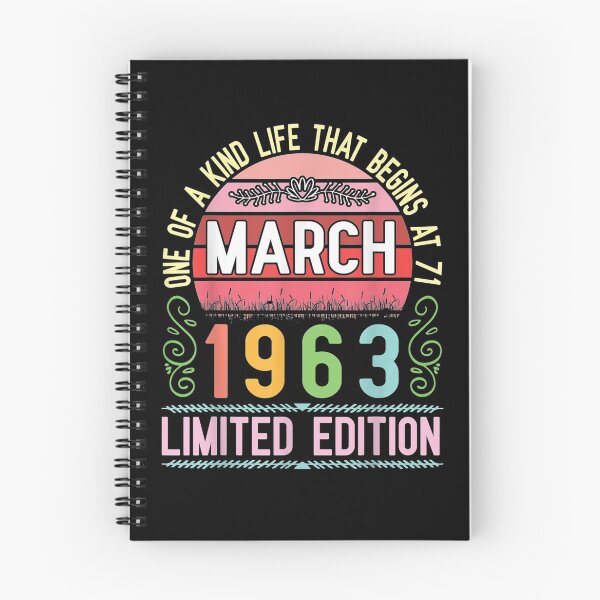 Item preview, March 1963 One Of A Kind Life That Begins At 58 Years Old  designed and sold by aguilaro.