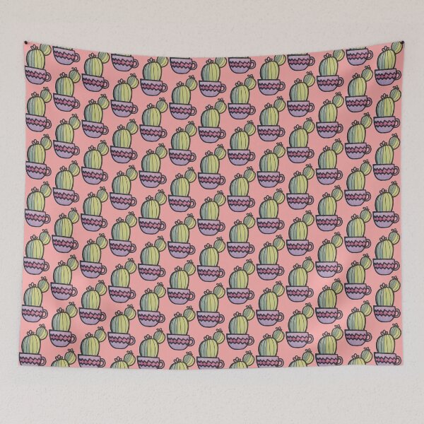 Item preview, Cactus in Purple Cup designed and sold by AcaplaDesigns.