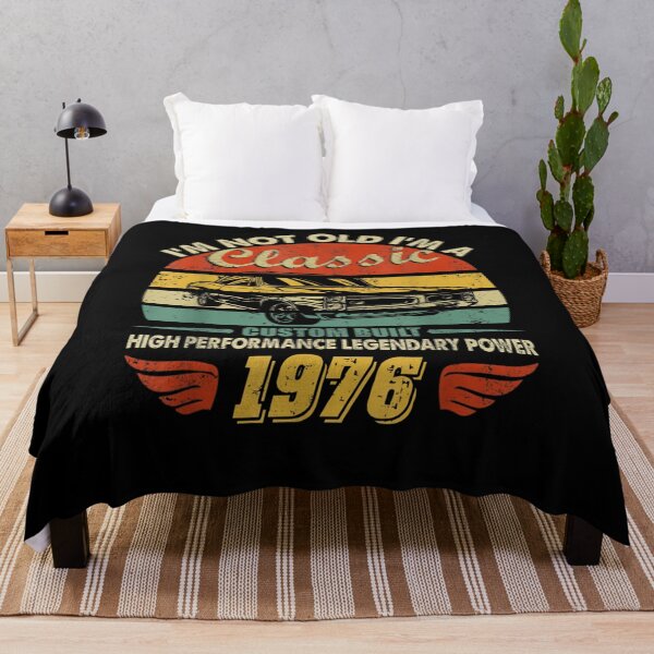 Item preview, Retro I'm Not Old I'm A Classic Vintage Car 1976 Birthday  designed and sold by aguilaro.