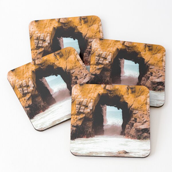 Item preview, beach with big stone at Pfeiffer beach highway1 Big Sur California USA  designed and sold by Mrvell.