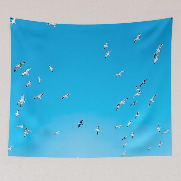 Item preview, flying birds over the blue sky designed and sold by Mrvell.