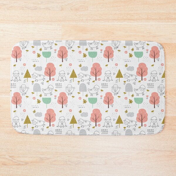 Item preview, Sheep and Trees Background designed and sold by della95.