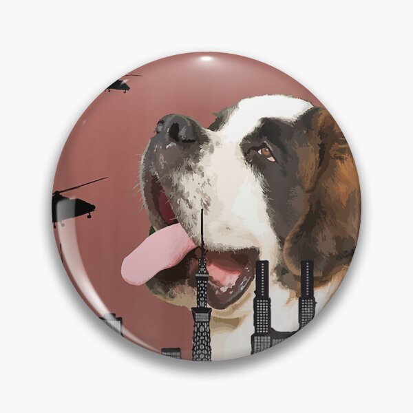 Item preview, St. Bernardzilla - Funny Saint Bernard Dog Lovers designed and sold by KamillaBurjan.