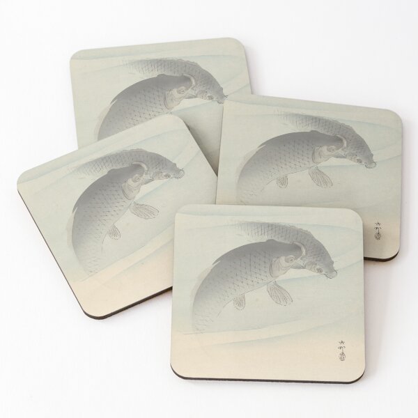 Item preview, Two Carp, Ohara Koson, 1900 - 1910 designed and sold by drpendleton.