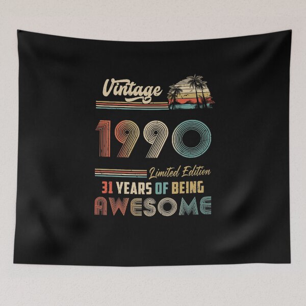 Item preview, Vintage 1990 31st Birthday Gift Men Women 31 Years Old designed and sold by DanielleNicolet.