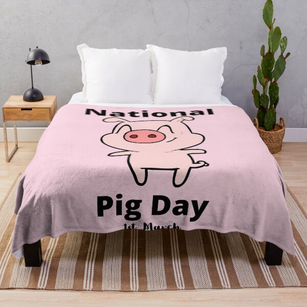 Item preview, National Pig Day designed and sold by MissaMarket.