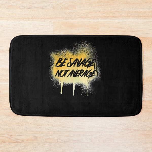 Item preview, be Savage Not Average Graffiti Yellow  designed and sold by aguilaro.