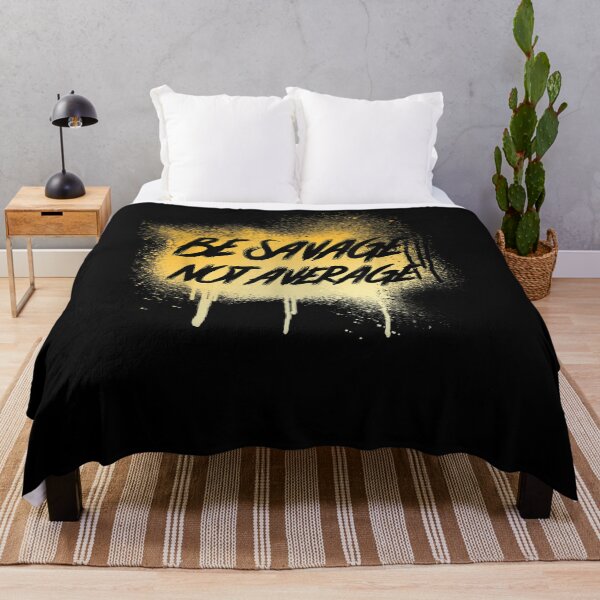 Item preview, be Savage Not Average Graffiti Yellow  designed and sold by aguilaro.