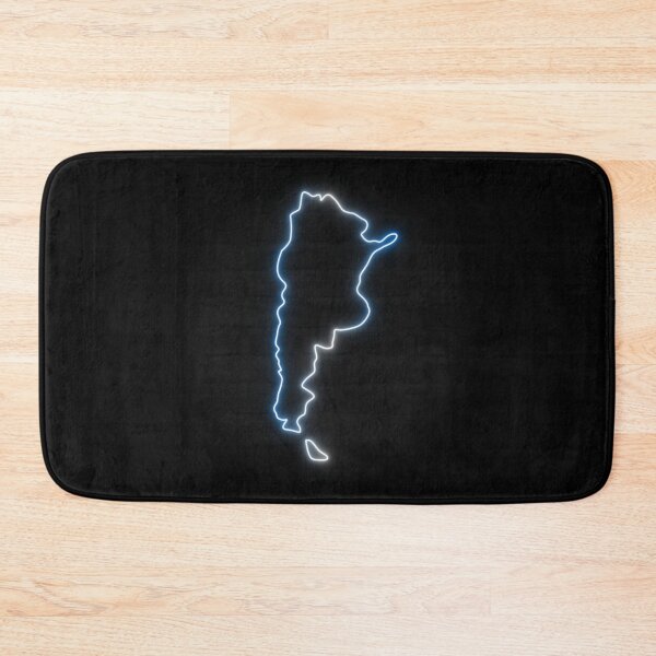 Item preview, Argentina Outline - Flag Colors Glow designed and sold by dylanxh.