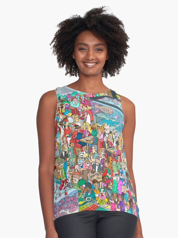 Item preview, Sleeveless Top designed and sold by MrChuckles.