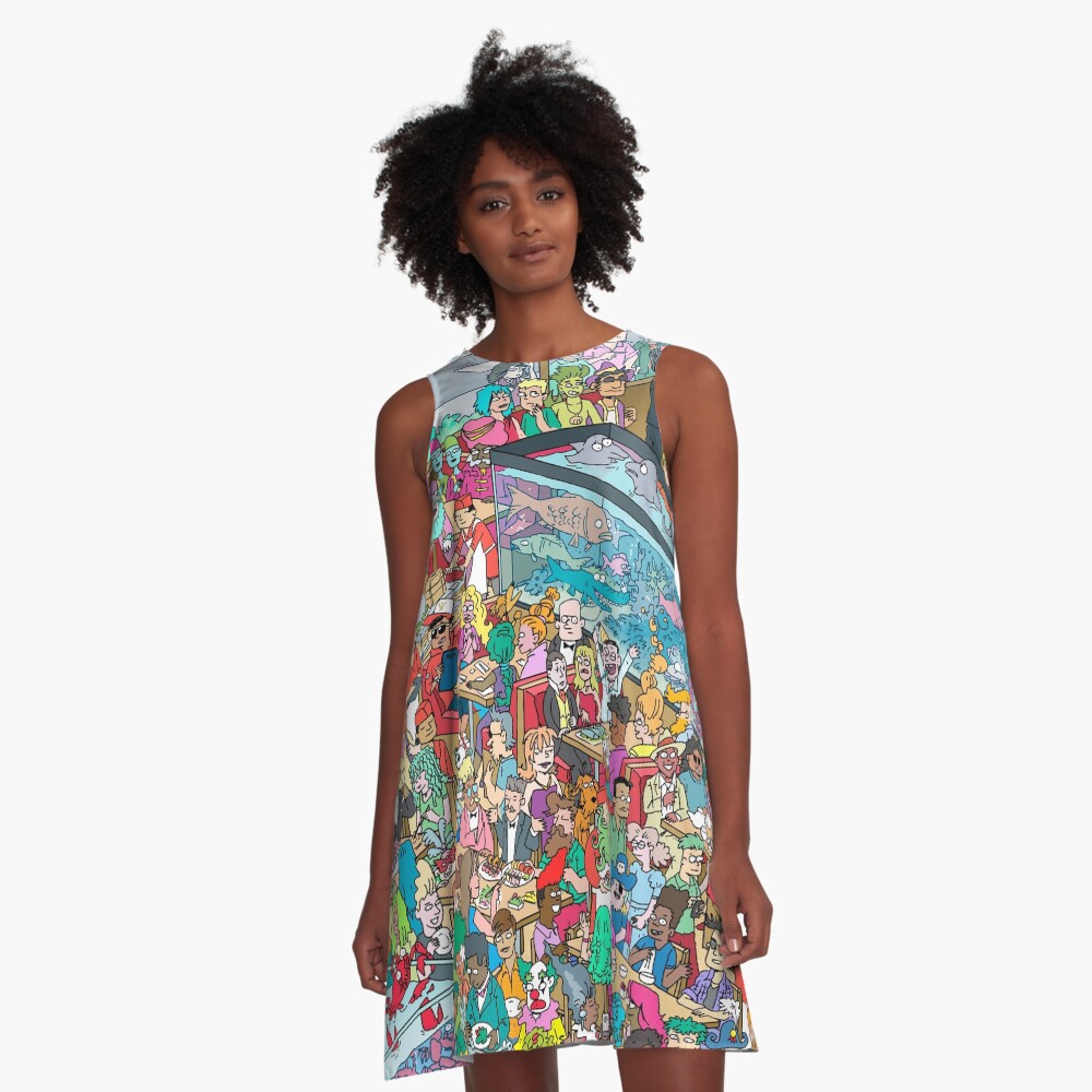 Item preview, A-Line Dress designed and sold by MrChuckles.