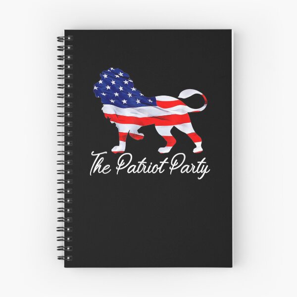 Item preview, The Patriot Party Lion Conservative Lion American Flag  designed and sold by aguilaro.