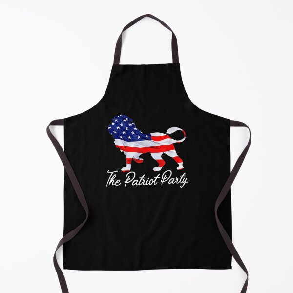 Item preview, The Patriot Party Lion Conservative Lion American Flag  designed and sold by aguilaro.