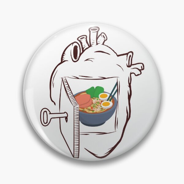 Item preview, Ramen In My Heart designed and sold by foodisthekey.