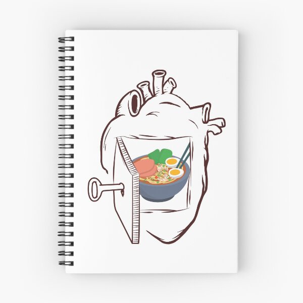 Item preview, Ramen In My Heart designed and sold by foodisthekey.