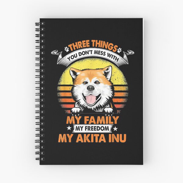 Item preview, Three Things You Don't Mess With Akita Inu Dog Lover  designed and sold by aguilaro.