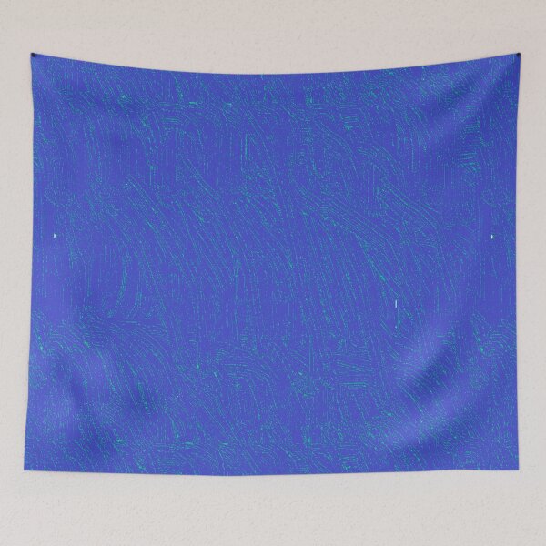 Item preview, Blue Green Streak Art Pattern designed and sold by Tim Thompson.
