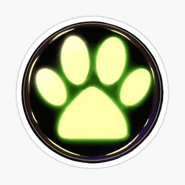 Chat Noir Paw Stickers Redbubble