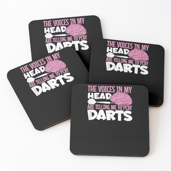 Item preview, The Voices In My Head Are Telling Me To Play Darts I Funny  designed and sold by aguilaro.
