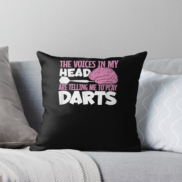 Item preview, The Voices In My Head Are Telling Me To Play Darts I Funny  designed and sold by aguilaro.