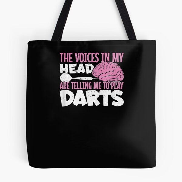 Item preview, The Voices In My Head Are Telling Me To Play Darts I Funny  designed and sold by aguilaro.
