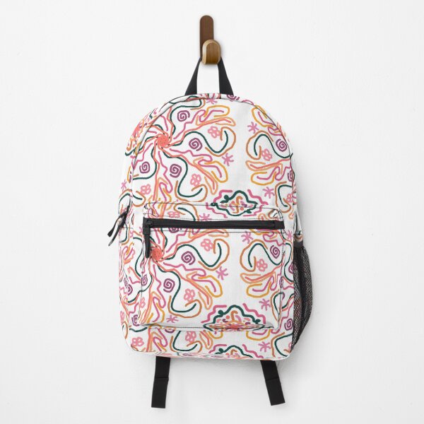 Aperçu de l'œuvre Tuile Mandala Squiggles créée et vendue par NeonPink.