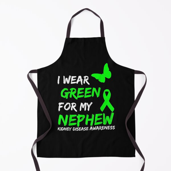 Item preview, Kidney Disease I Wear Green For My Nephew Ribbon designed and sold by aguilaro.