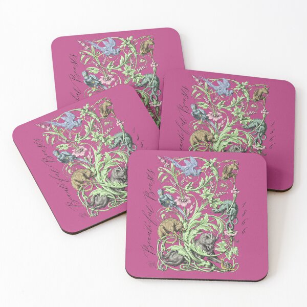 Item preview, Beautiful Beasts, renaissance ornamental design 1866 designed and sold by ebrawne.