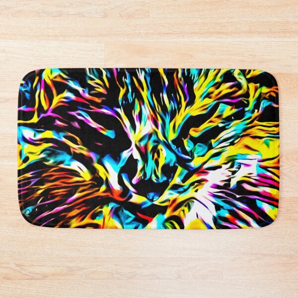 Item preview, Color Cat Face designed and sold by GrudleBay.