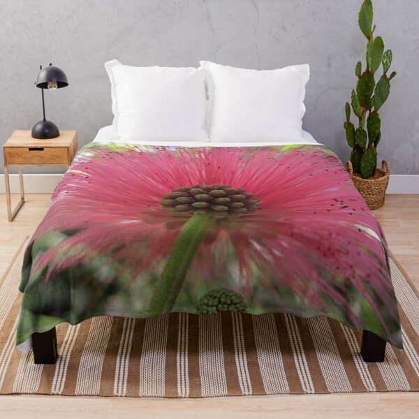 Item preview, Pink Powderpuff flower, Hawaii, photo designed and sold by Nostrathomas66.