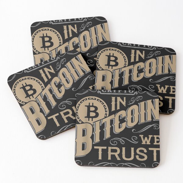 Item preview, Funny Cryptocurrency bitcoin gifts | In Bitcoin We Trust designed and sold by ETIndustries.