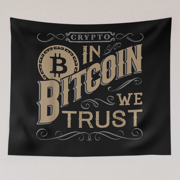 Item preview, Funny Cryptocurrency bitcoin gifts | In Bitcoin We Trust designed and sold by ETIndustries.