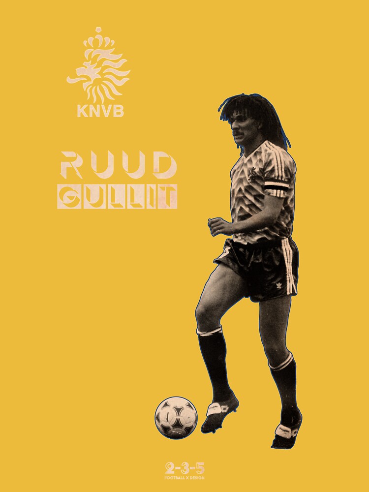 Career in Football Shirts with Ruud Gullit - Fabric of Football 