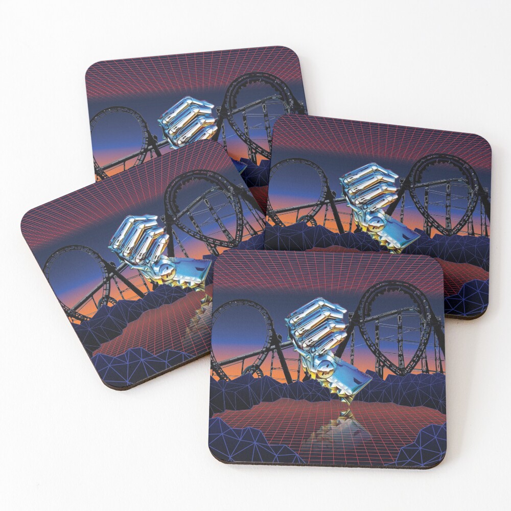 Item preview, Coasters (Set of 4) designed and sold by ERCcomic.