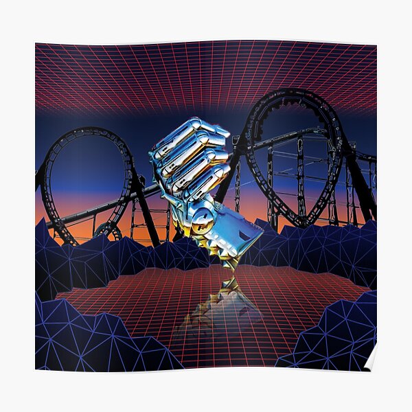 Vortex Coasterwave Poster