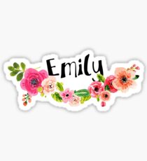 Emily Floral Sticker