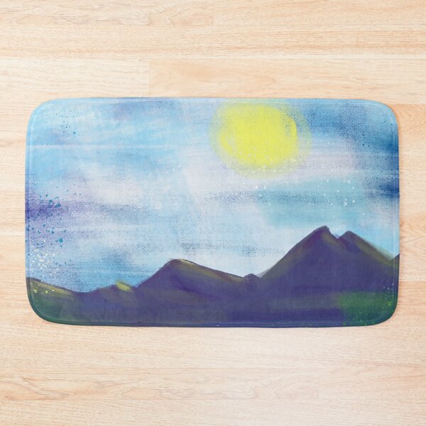 Item preview, Watercolors painted mountains  designed and sold by della95.