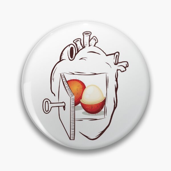 Item preview, Rambutan In My Heart designed and sold by foodisthekey.