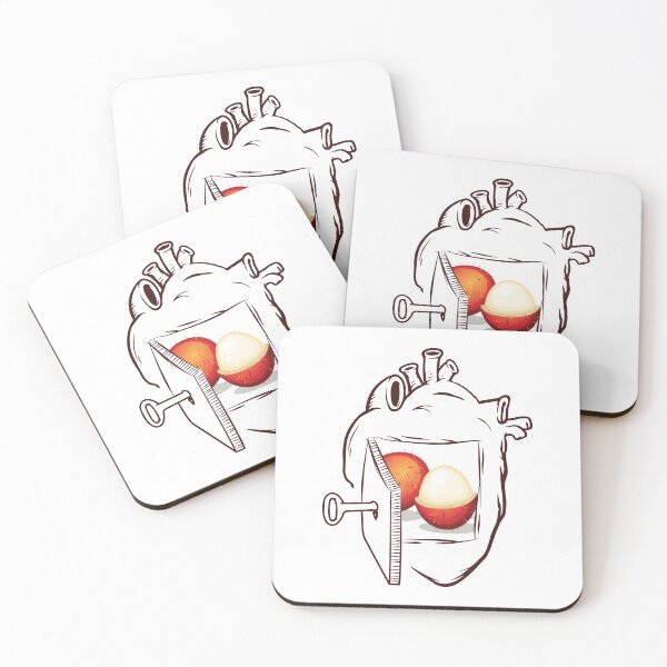 Item preview, Rambutan In My Heart designed and sold by foodisthekey.