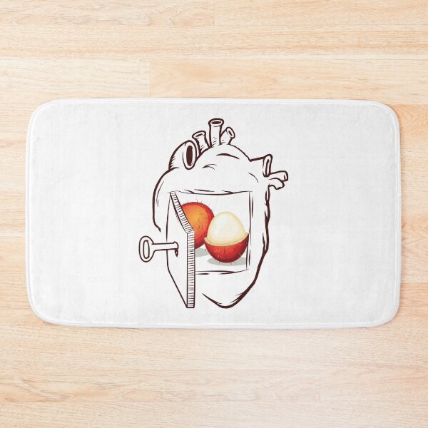 Item preview, Rambutan In My Heart designed and sold by foodisthekey.