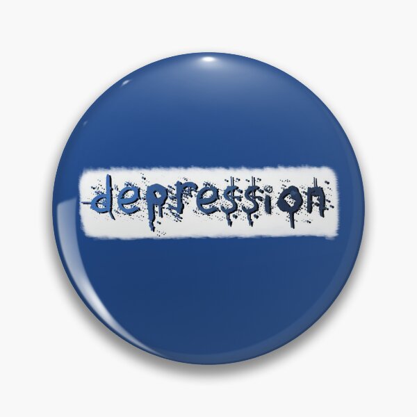 Item preview, Depression Text Mental Health designed and sold by GyngerGarza.