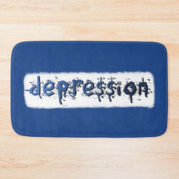 Item preview, Depression Text Mental Health designed and sold by GyngerGarza.