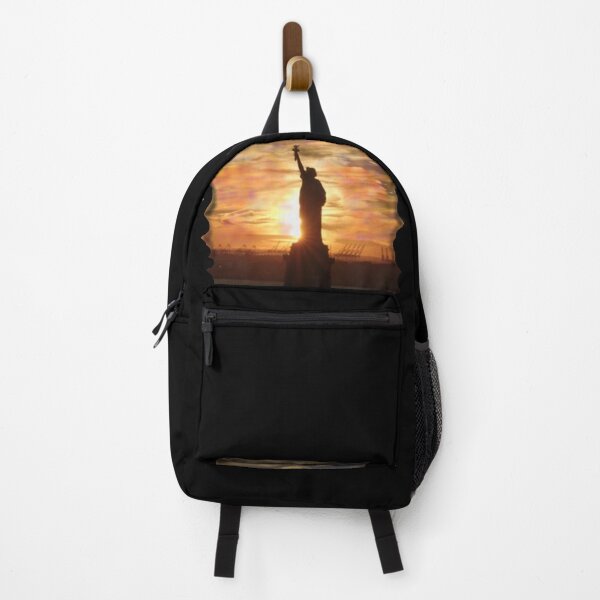 Item preview, STATUE OF LIBERTY SUNSET designed and sold by THE AMERICAN TEEVANGELIST.