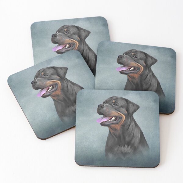 Item preview, Drawing dog rottweiler designed and sold by bonidog.