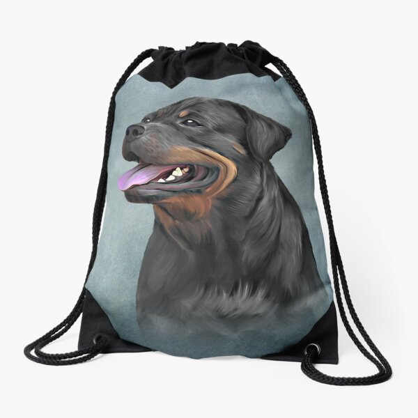  Cute Dog Mini Backpack Purse for Women Rottweiler Dog