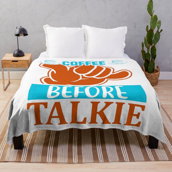 Item preview, Coffee Before Talkie designed and sold by WOW TeesAndThings.