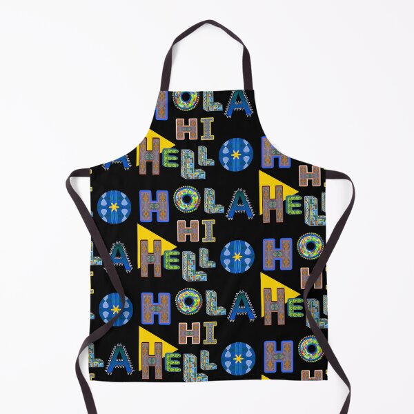 Item preview, Hola Hi Hello (bilingual greeting) designed and sold by artfulnotebook.