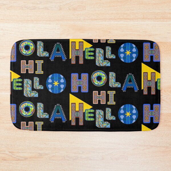 Item preview, Hola Hi Hello (bilingual greeting) designed and sold by artfulnotebook.